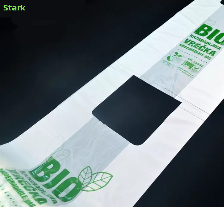Biodegradable Shopping Bag,compostable T-shirt Bag,biodegradable T-shirt Bag on Roll